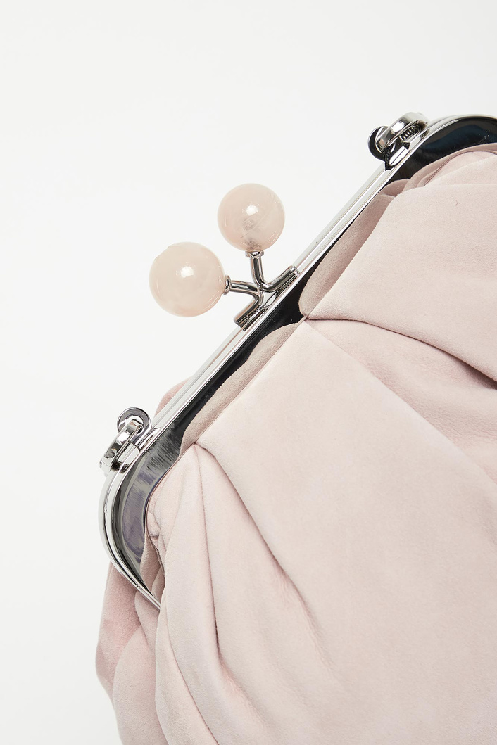 Torebka damska zamszowa Pasticcino Valois WEEKEND MAX MARA