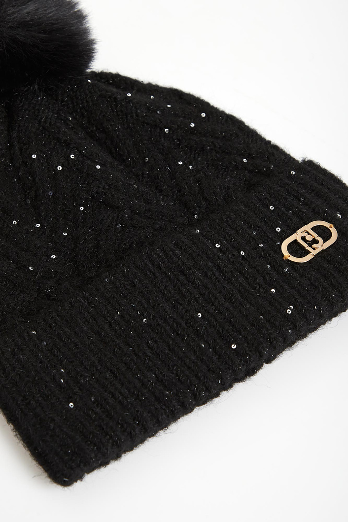 Czapka damska z wełną LIU JO