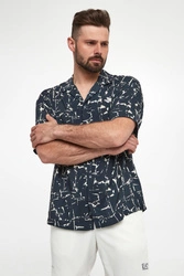 Koszula męska z krótkim rękawem EMPORIO ARMANI SWIMWEAR