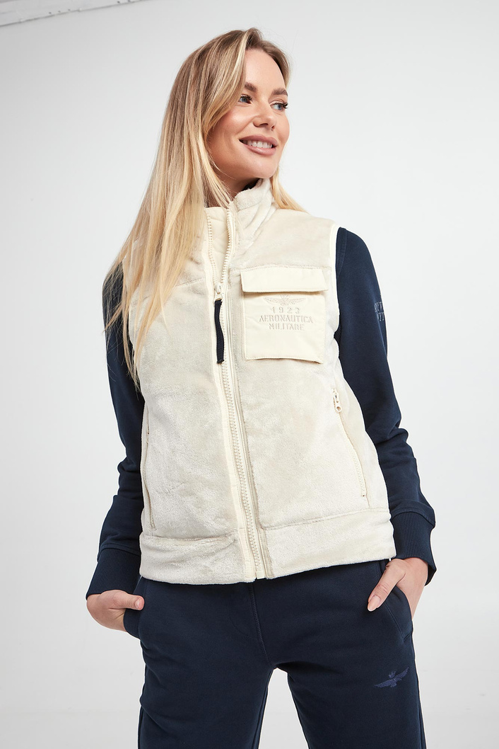 Kamizelka damska futrzana AERONAUTICA MILITARE
