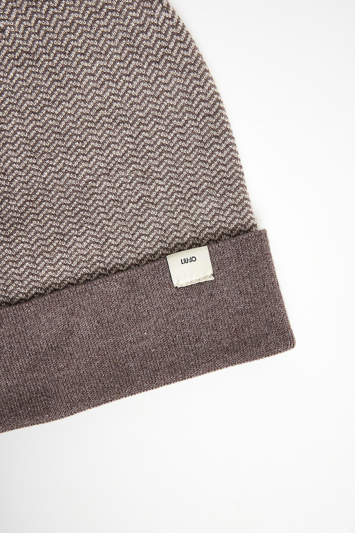 Czapka męska z wełną LIU JO