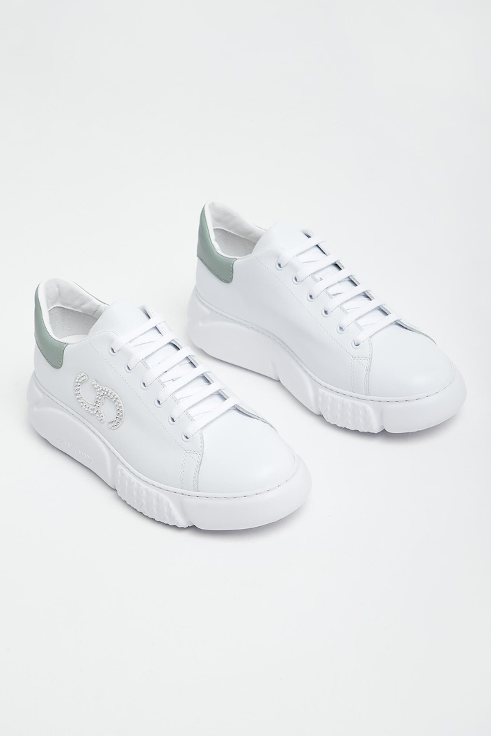 Sneakersy damskie CESARE CASADEI