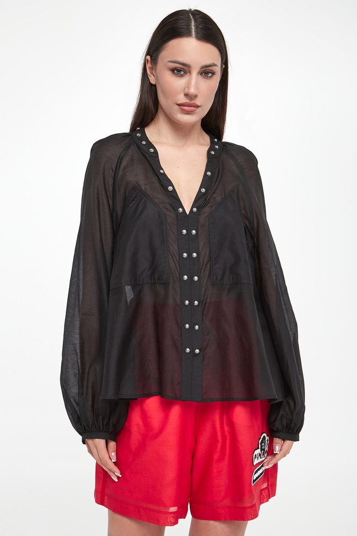 Koszula damska z jedwabiem Darren PINKO