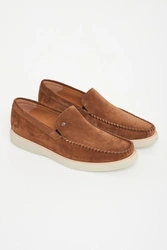 Loafersy męskie zamszowe BALDININI