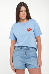 T-shirt damski z logo LIU JO