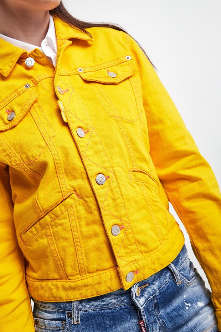 Katana jeansowa damska Boyfriend Jean Jacket DSQUARED2