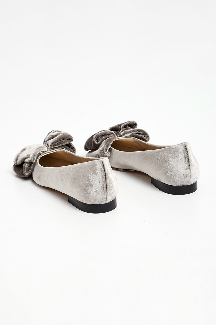 Baleriny welurowe CUSTOMMADE