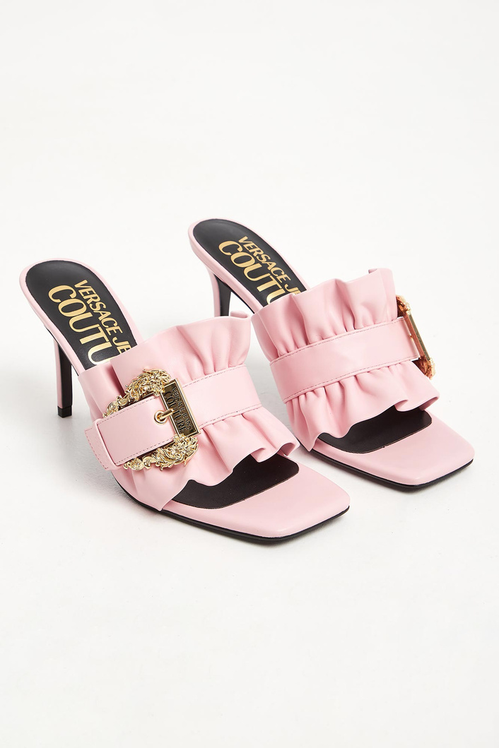 Klapki na szpilce VERSACE JEANS COUTURE