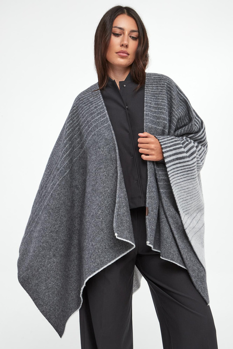 Ponczo damskie wełniane  Brenta MM