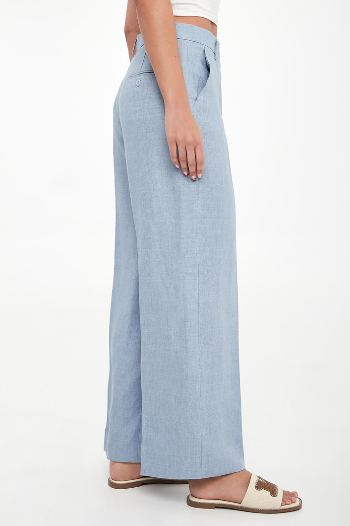 Spodnie damskie lniane Malizia WEEKEND MAX MARA