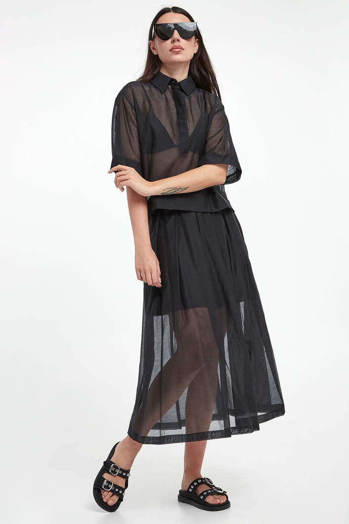 Spódnica midi Cubano MARELLA MONOCHROME