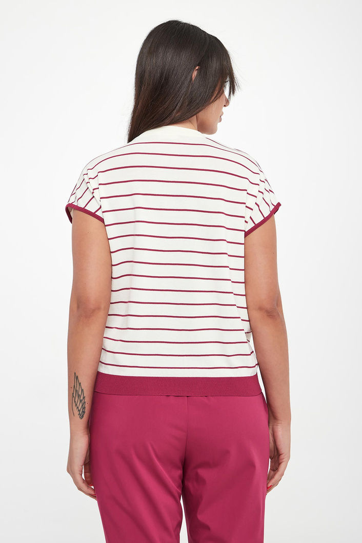 Bluzka damska dzianinowa w paski LIU JO