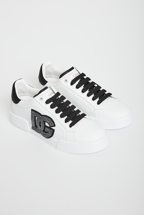 Sneakersy damskie skórzane Portofino DOLCE & GABBANA