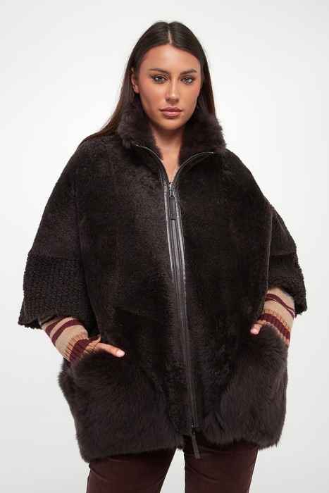 Kamizelka damska dwustronna futrzana DIEGO M