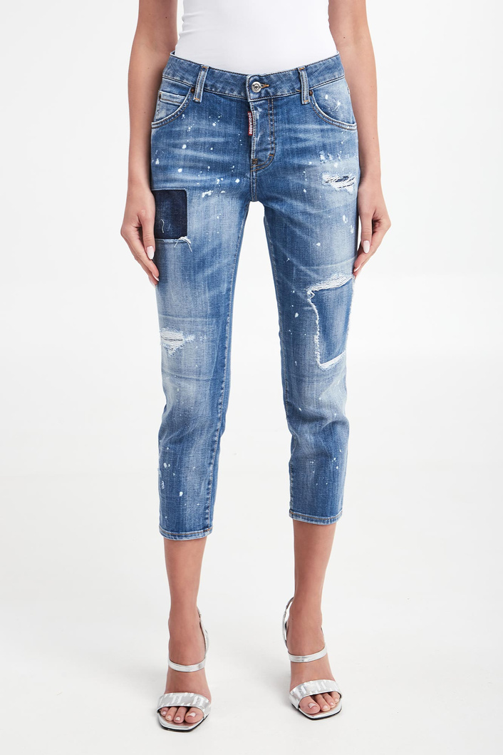 Jeansy damskie Cool Girl Cropped DSQUARED2