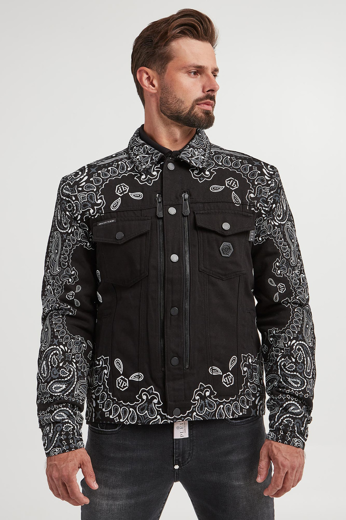 Kurtka męska jeansowa PHILIPP PLEIN