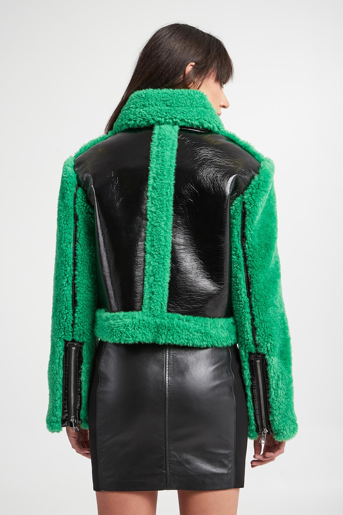 Kurtka damska z futrem KARL LAGERFELD