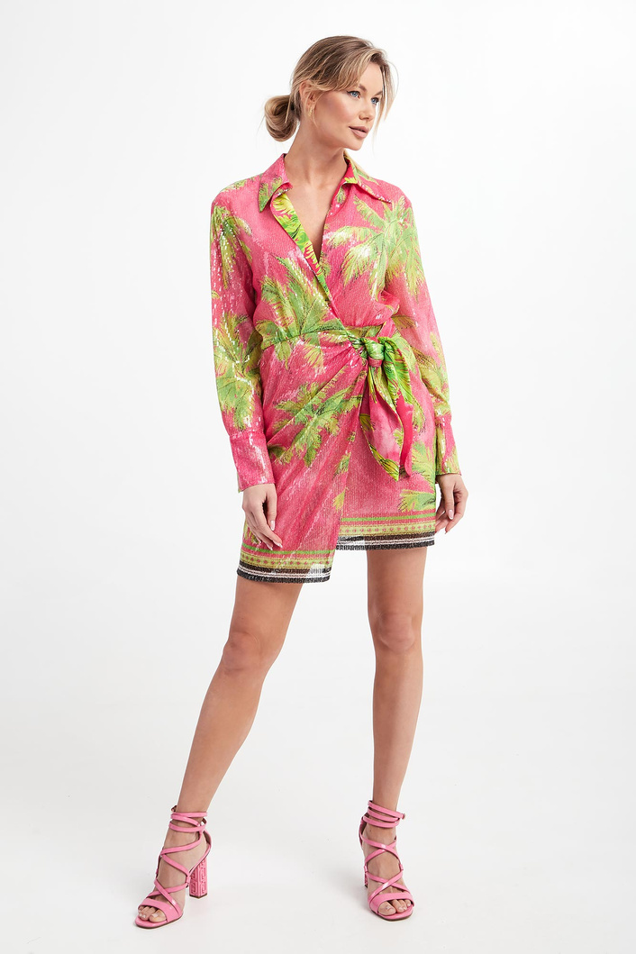 Sukienka cekinowa ERMANNO FIRENZE