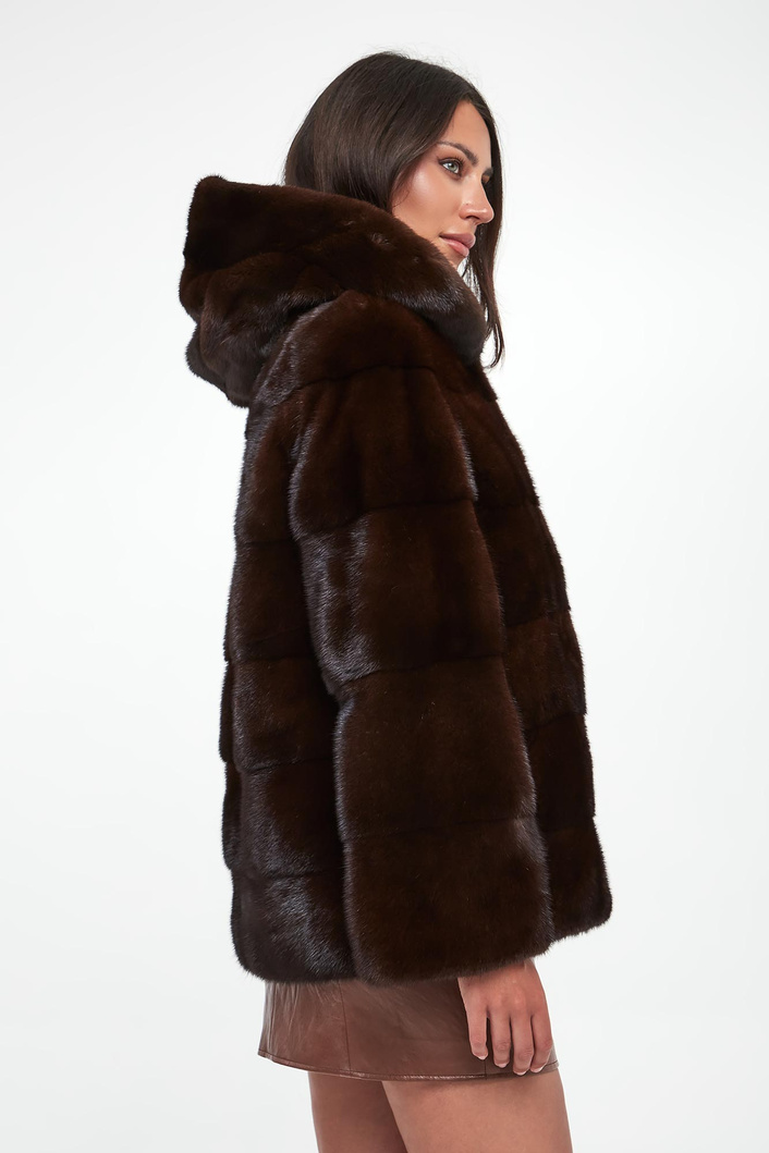 Futro damskie naturalne z norki SUPREMA