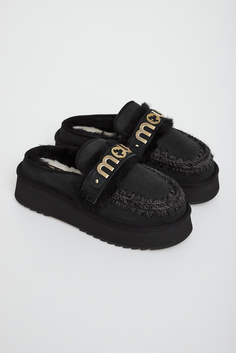 Klapki damskie skórzane mule MOU