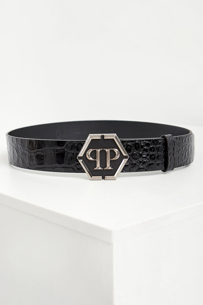 Pasek skórzany PHILIPP PLEIN