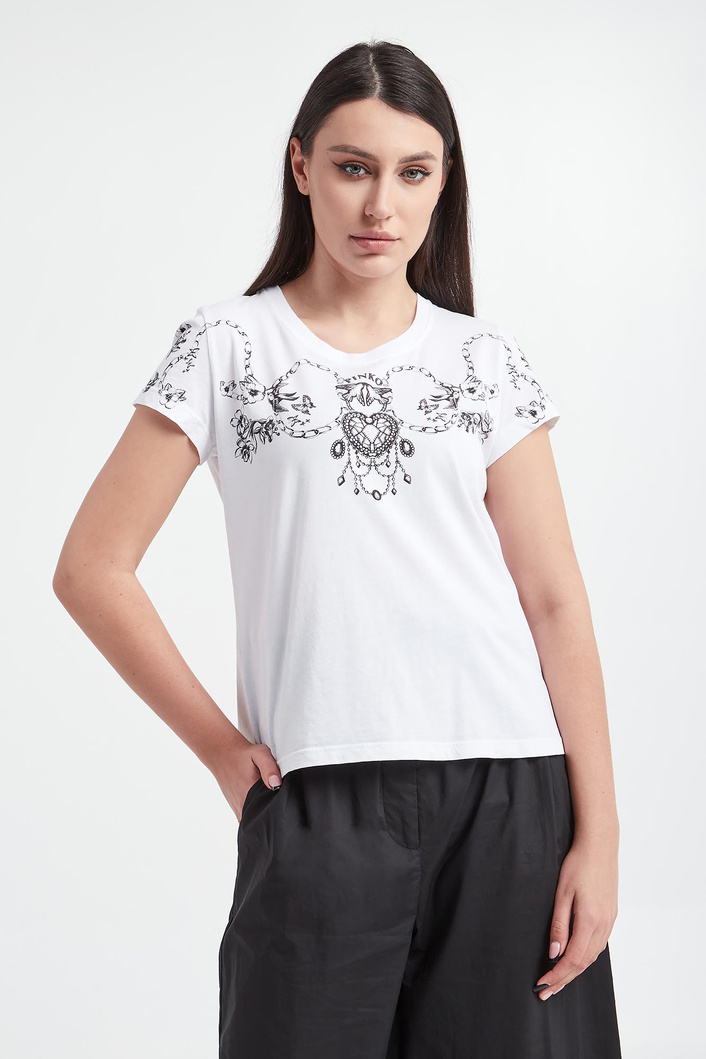 T-shirt damski Tematico PINKO