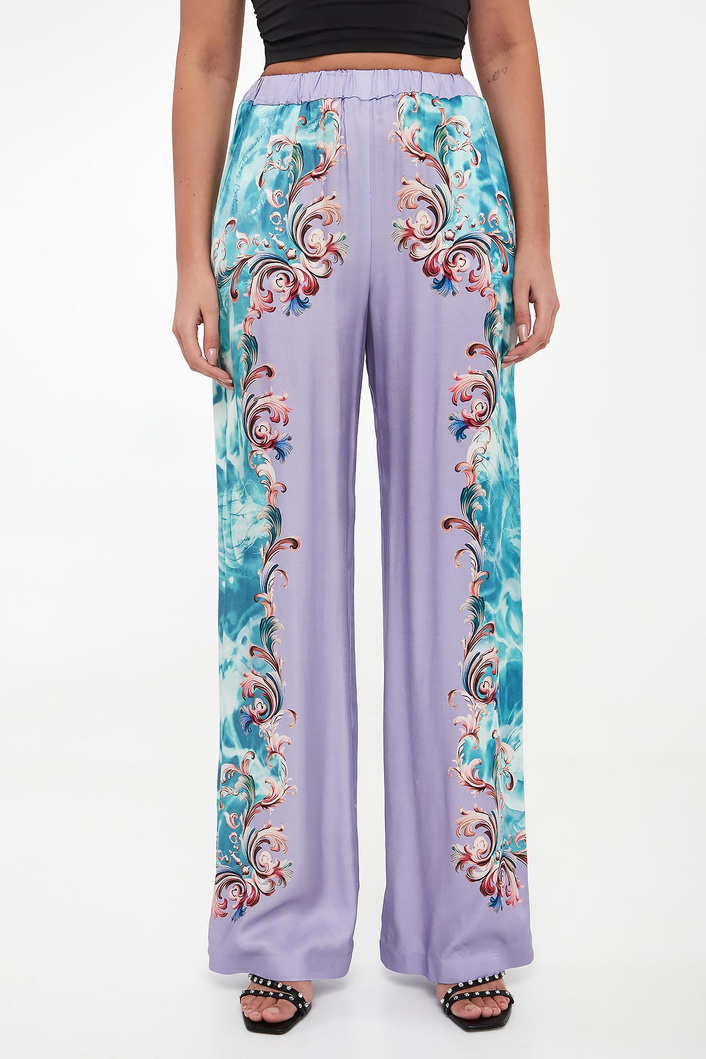 Spodnie damskie ze wzorem VERSACE JEANS COUTURE