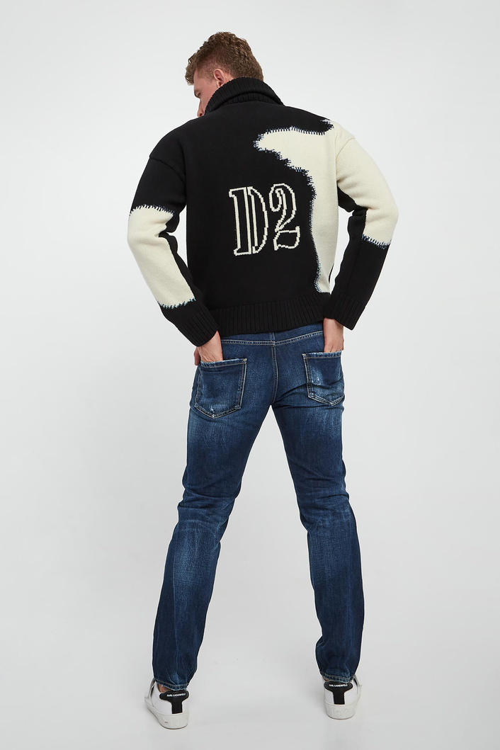 Sweter męski wełniany DSQUARED2