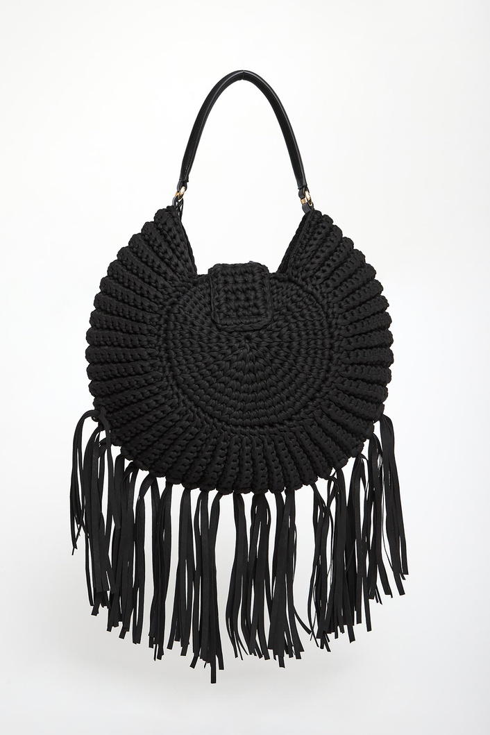 Torebka damska z frędzlami TWINSET