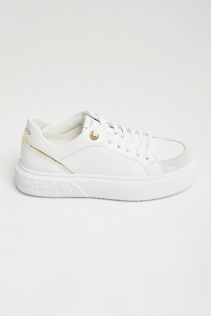 Sneakersy damskie skórzane PINKO