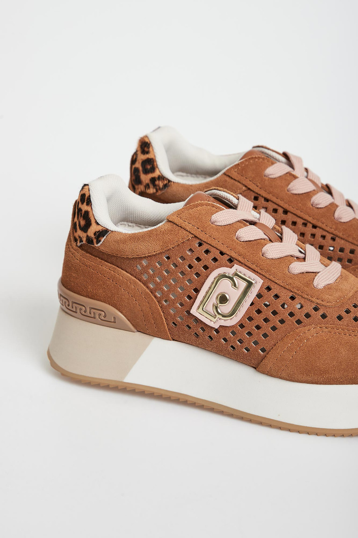 Sneakersy damskie zamszowe LIU JO