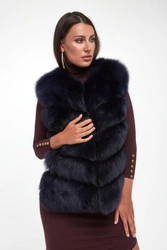 Kamizelka damska futrzana z lisa SUPREMA