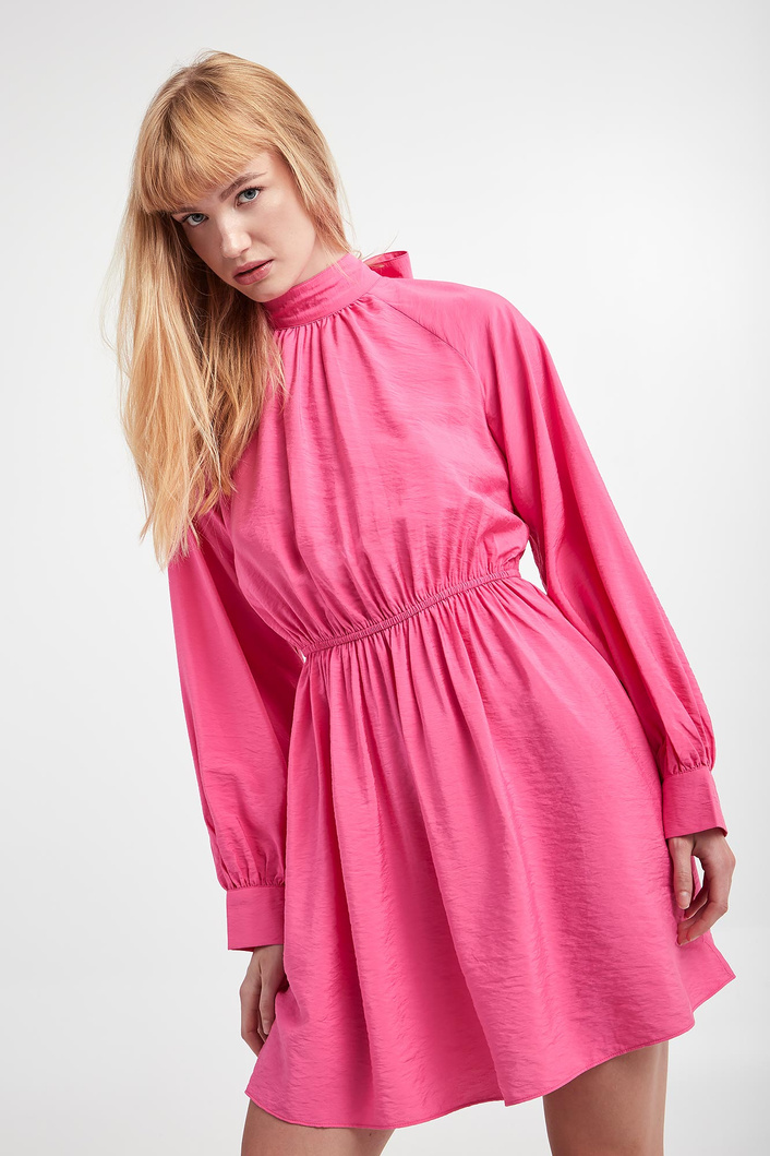 Sukienka satynowa SAMSØE SAMSØE