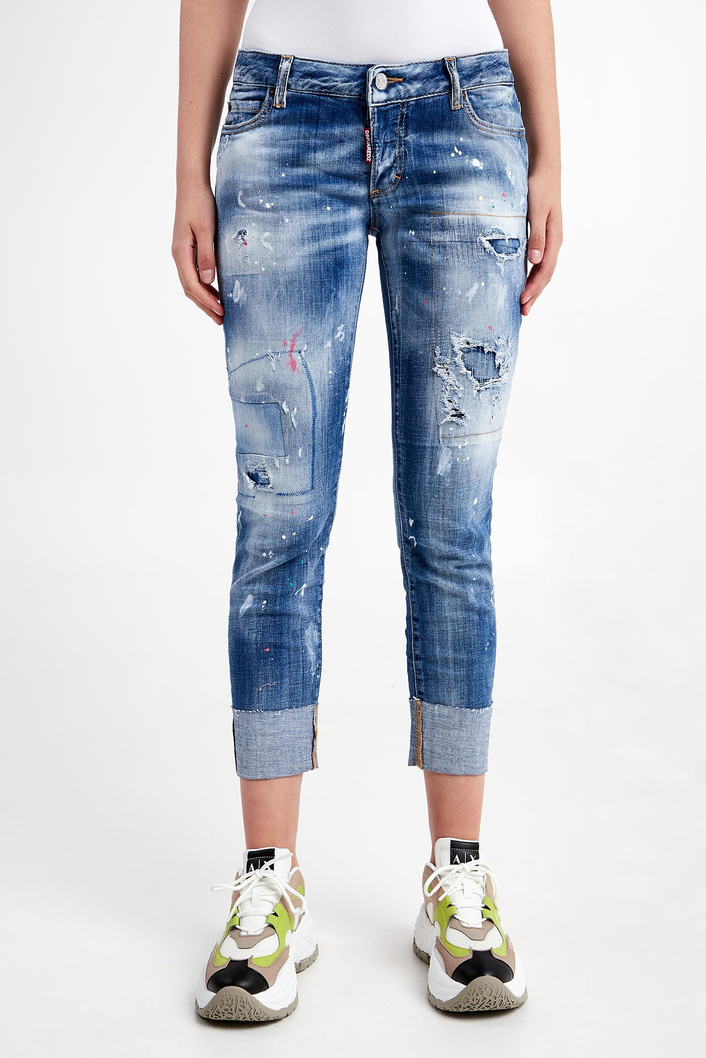 Jeansy damskie Jennifer Cropped Jean DSQUARED2