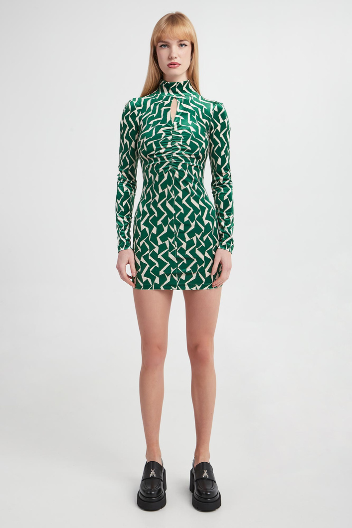 Sukienka welurowa PATRIZIA PEPE