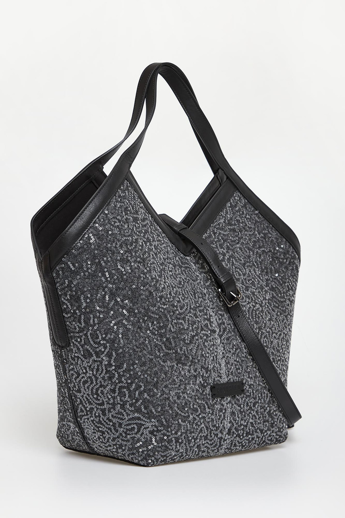 Torebka skórzana shopper PESERICO