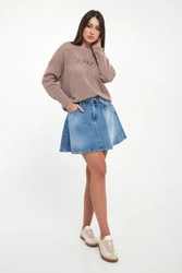 Spódnica jeansowa mini LIU JO