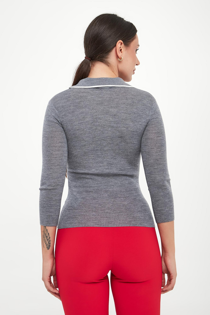 Sweter damski wełniany ELISABETTA FRANCHI