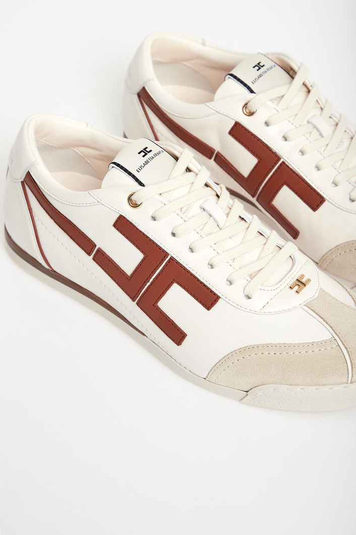 Sneakersy damskie skórzane ELISABETTA FRANCHI