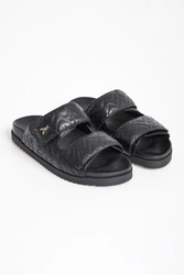 Klapki damskie skórzane PATRIZIA PEPE