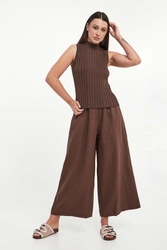 Spodnie damskie lniane Felino WEEKEND MAX MARA