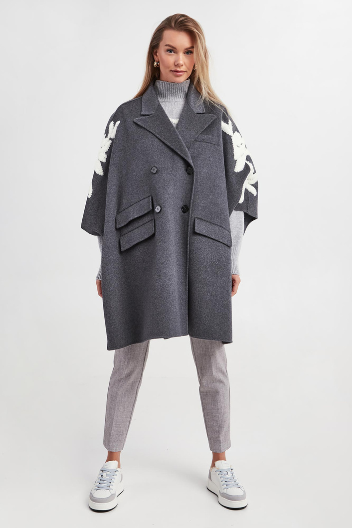 Płaszcz damski wełniany ERMANNO FIRENZE