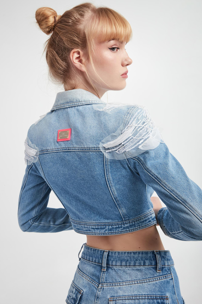 Katana jeansowa damska ELISABETTA FRANCHI