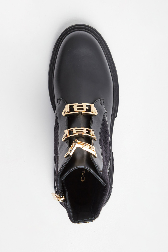 Botki damskie skórzane BALDININI