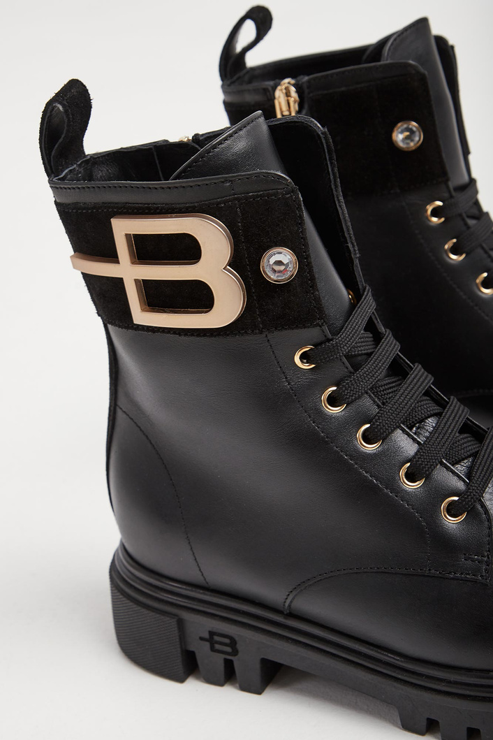 Trapery damskie skórzane BALDININI