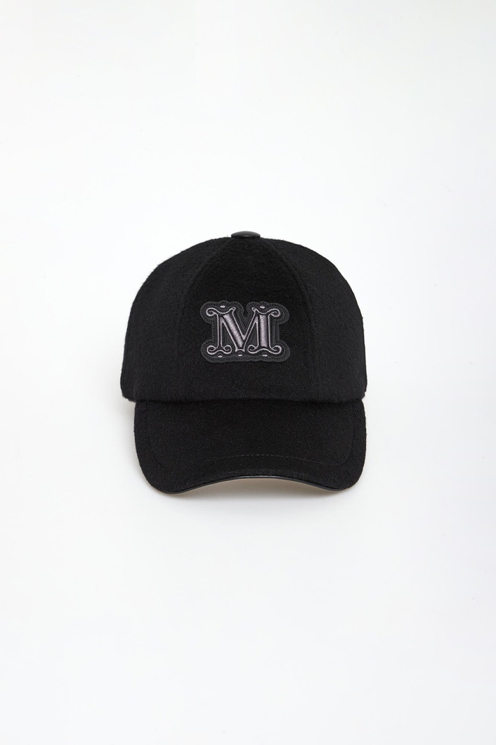 Czapka z daszkiem damska wełniana Fedora MAX MARA ACCESSORI