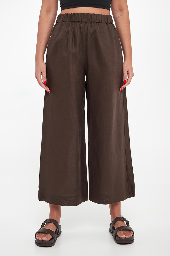 Spodnie damskie lniane Canneti MM