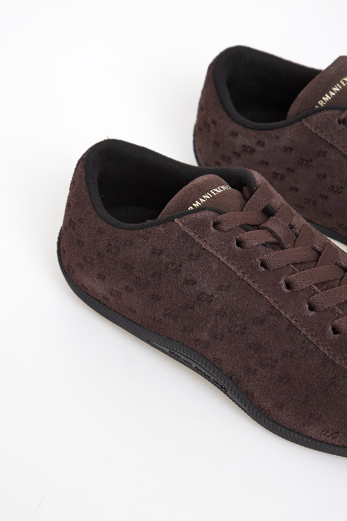 Sneakersy damskie zamszowe ARMANI EXCHANGE