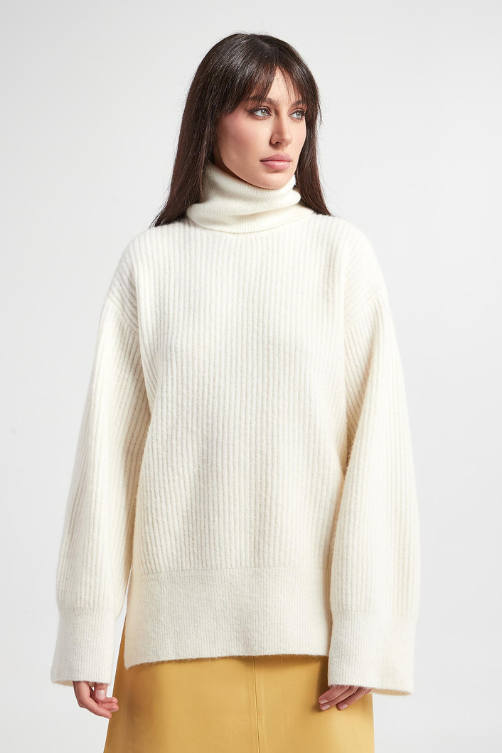 Sweter damski z golfem NOTES DU NORD