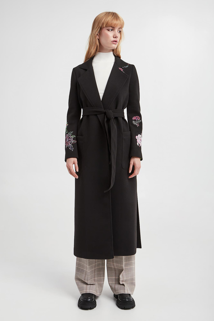 Płaszcz damski szlafrokowy TWINSET ACTITUDE